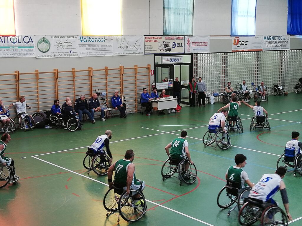 Basket in carrozzina