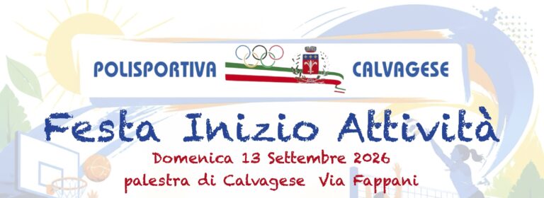 Festa inizio attività